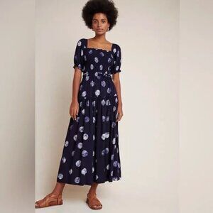 The Odells ALIX SMOCKED MAXI DRESS